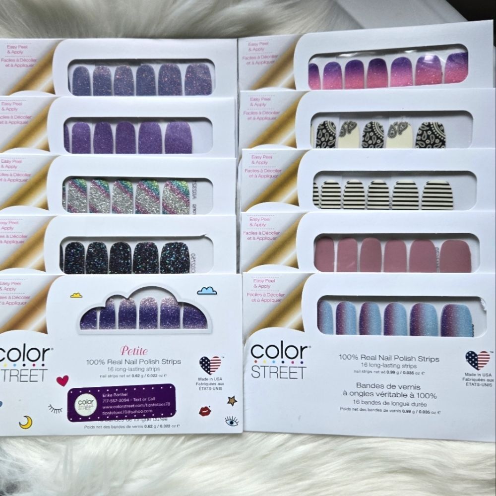 ✨️ RETIRED SETS Color Street Lot